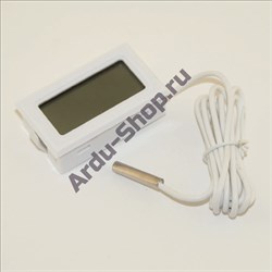 Датчик температуры и влажности с экраном T110 Белый 760330008