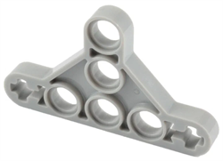 Трехгранная балка ½, 3x5-модульная, серая, (5 шт.), 6009019 760330215