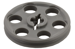 Ступица, 24x4 мм, темно-серая, (10 шт.), 4587275 760330253