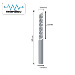 Фреза рашпильная / кукуруза 4х25х50х4 мм 760110074