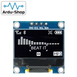 Дисплей OLED 0.96" 128*64 I2C белый 760330011 - фото 272