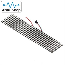 Светодиодная матрица ws2812b 8х32 пикселей 5v 50w, 256led 760010013 - фото 35