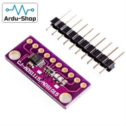 Внешний АЦП ADS1115 16 бит (фиолетовый) с i2c 760160008 - фото 627
