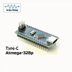 Arduino nano ATMEGA328 v3.0 CH340G Type-C (ноги припаяны) 760140033 - фото 62