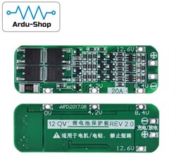 Модуль заряда аккумуляторов BMS 3s 20A 12,6V 760170002 - фото 681