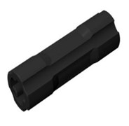 Втулка-соединитель оси, 2-модульная, черная, (5 шт.), 26287 760330283