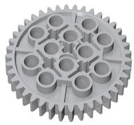 Зубчатое колесо, 40 зубьев, светло-серое, (1 шт.), 4211433 760330275