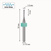 Фреза рашпильная мини / кукуруза 1x6x38x3.175 мм 760110007