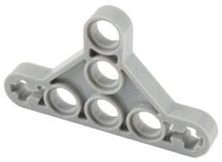 Трехгранная балка ½, 3x5-модульная, серая, (5 шт.), 6009019 760330215