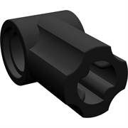 Угловой блок 1, 0º, черный, (10 шт.), 4107085 760330246