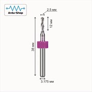 Фреза PCB мини 2.5х12 мм (сверло для печатных плат) 760330175