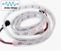 Адресная светодиодная RGB лента WS2812b 5v 60led 14,4W IP67 760330005