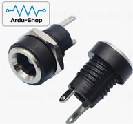Разъем питания 2pin пластик 5,5*2,1 DC 760280017