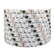 Адресная светодиодная RGB лента WS2811 12v 60led 14,4W IP30 760010004
