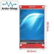 Дисплей цветной TFT 2.8" ILI9341 сенсорный с пером 760090008