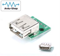 USB 2.0 разъем под пайку 760330015