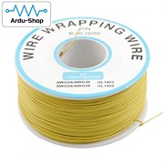 Провод монтажный 30AWG желтый бобина 200м 760330067