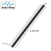 Штырьковая вилка прямая ( гребенка PLS-1×40) 1х40 760240002