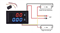Дисплей Вольтметра/Амперметра 100 V 10 A 3 цифры 760090007